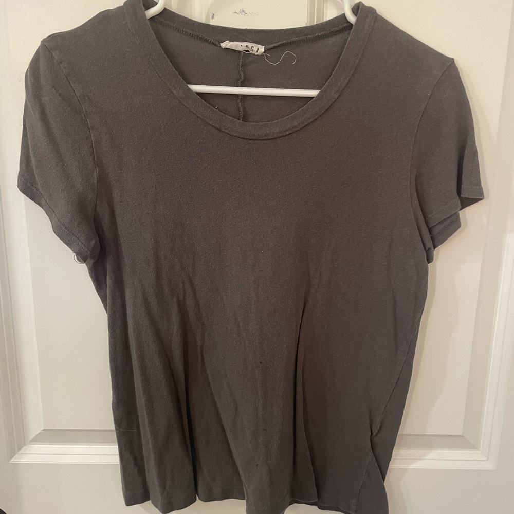 Lacausa Grey Tank short sleeve - Picture 1 of 3